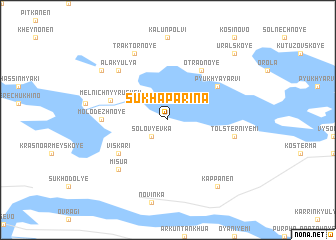 map of Sukhaparina