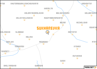 map of Sukharevka