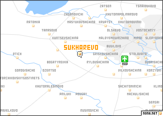 map of Sukharëvo