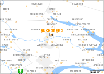 map of Sukharëvo