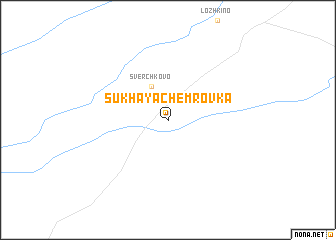 map of Sukhaya Chemrovka