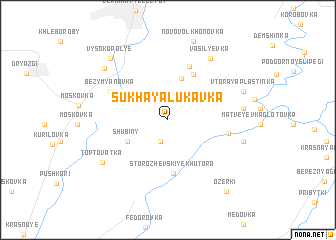 map of Sukhaya Lukavka