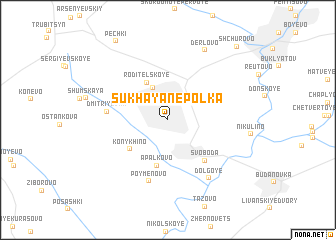 map of Sukhaya Nepolka