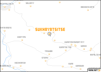 map of (( Sukhaya-Tsitse ))