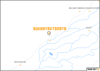 map of Sukhaya Vtoraya