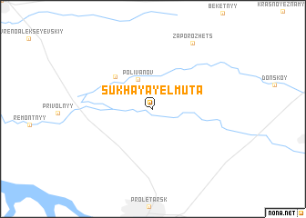 map of Sukhaya Yel\