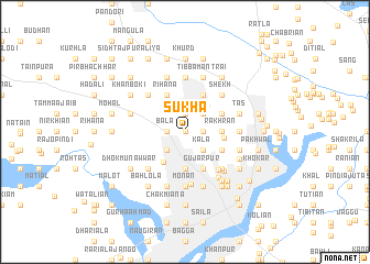 map of Sukha