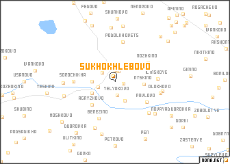 map of Sukhokhlebovo