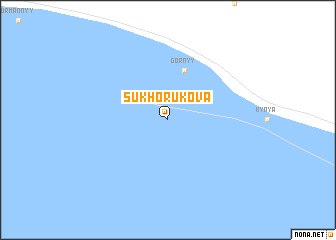 map of Sukhorukova