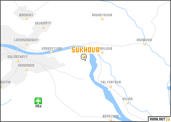 map of Sukhova