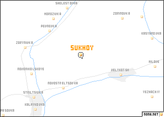 map of Sukhoy
