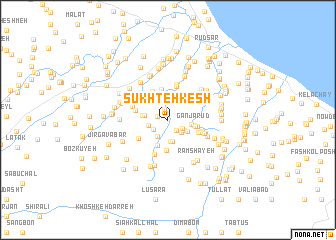 map of Sūkhteh Kesh