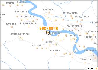 map of Sukkarah