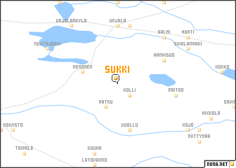 map of Sukki