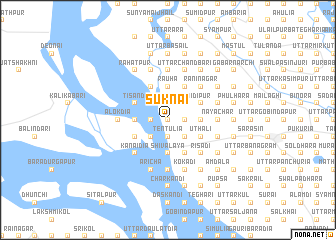 map of Suknāi