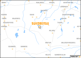 map of Sukobendu