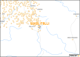 map of Sukoli Talli