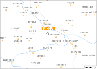 map of Sukovo