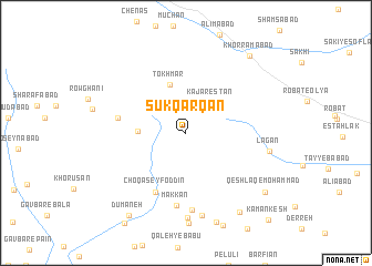 map of Sūk Qarqān