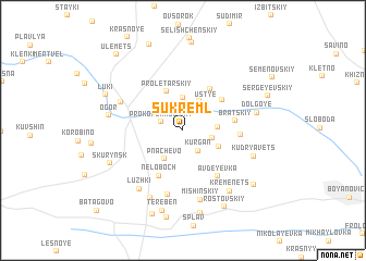 map of Sukreml\