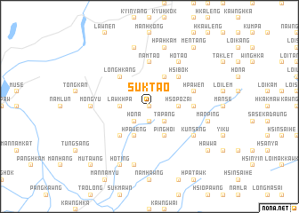 map of Suktao