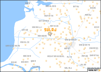 map of Sulaj