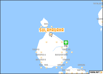 map of Sulamadaha