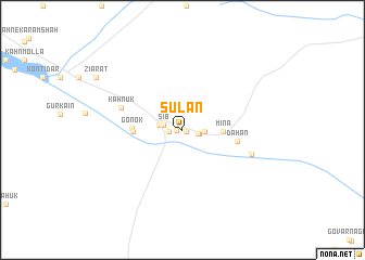 map of Sūlān