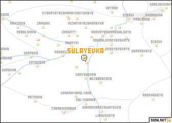 map of Sulayevka
