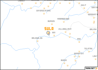 map of Sula