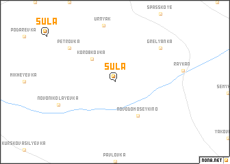 map of Sula