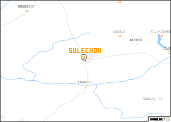 map of Sulechów