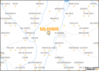 map of Šulekovo