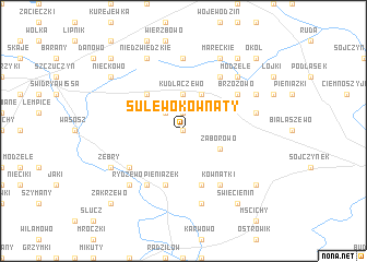 map of Sulewo Kownaty