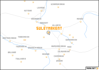 map of Suleyma-Kent