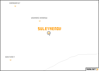 map of Suleymenov