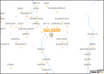 map of Sulgone