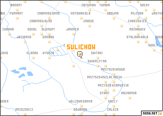 map of Sulichów