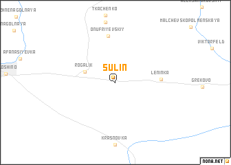 map of Sulin