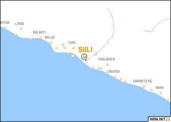 map of Suli