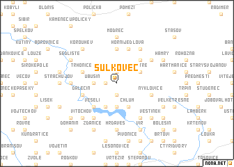 map of Sulkovec
