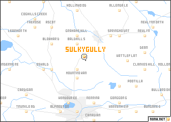 map of Sulky Gully