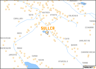 map of Sullca