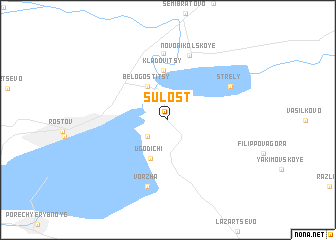 map of Sulost\