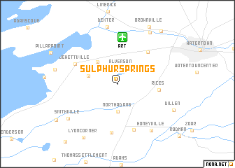 map of Sulphur Springs