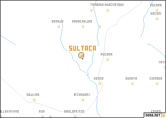 map of Sultaca