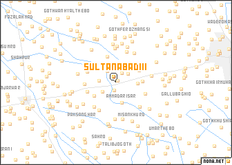 map of Sultānābād III