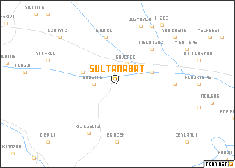 map of Sultanabat