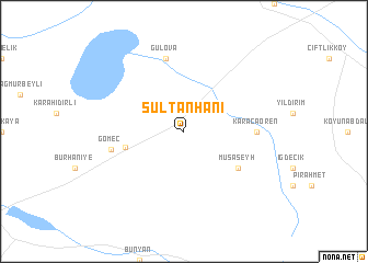 map of Sultanhanı