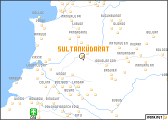 map of Sultan Kudarat